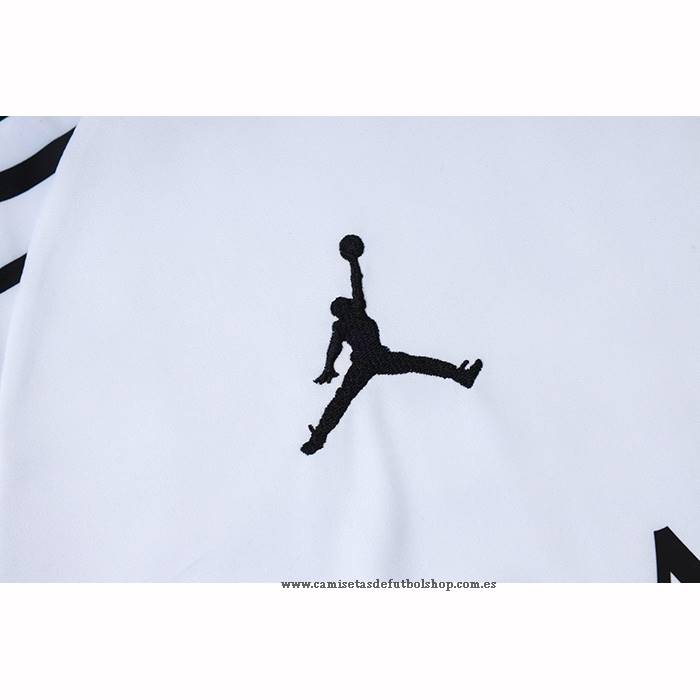 Chandal del Paris Saint-Germain Jordan 25-26 Manga Corta Blanco - Pantalon Corto